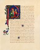 Le Bouffon, une page enluminée de S. Constantin