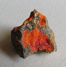 Ralgar, un pigment rouge - orang.